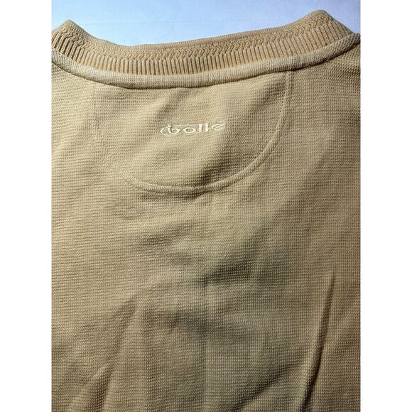 Bolle Golf Vest Sweater Mens Size XXL Yellow 100% Cotton - Picture 6 of 6